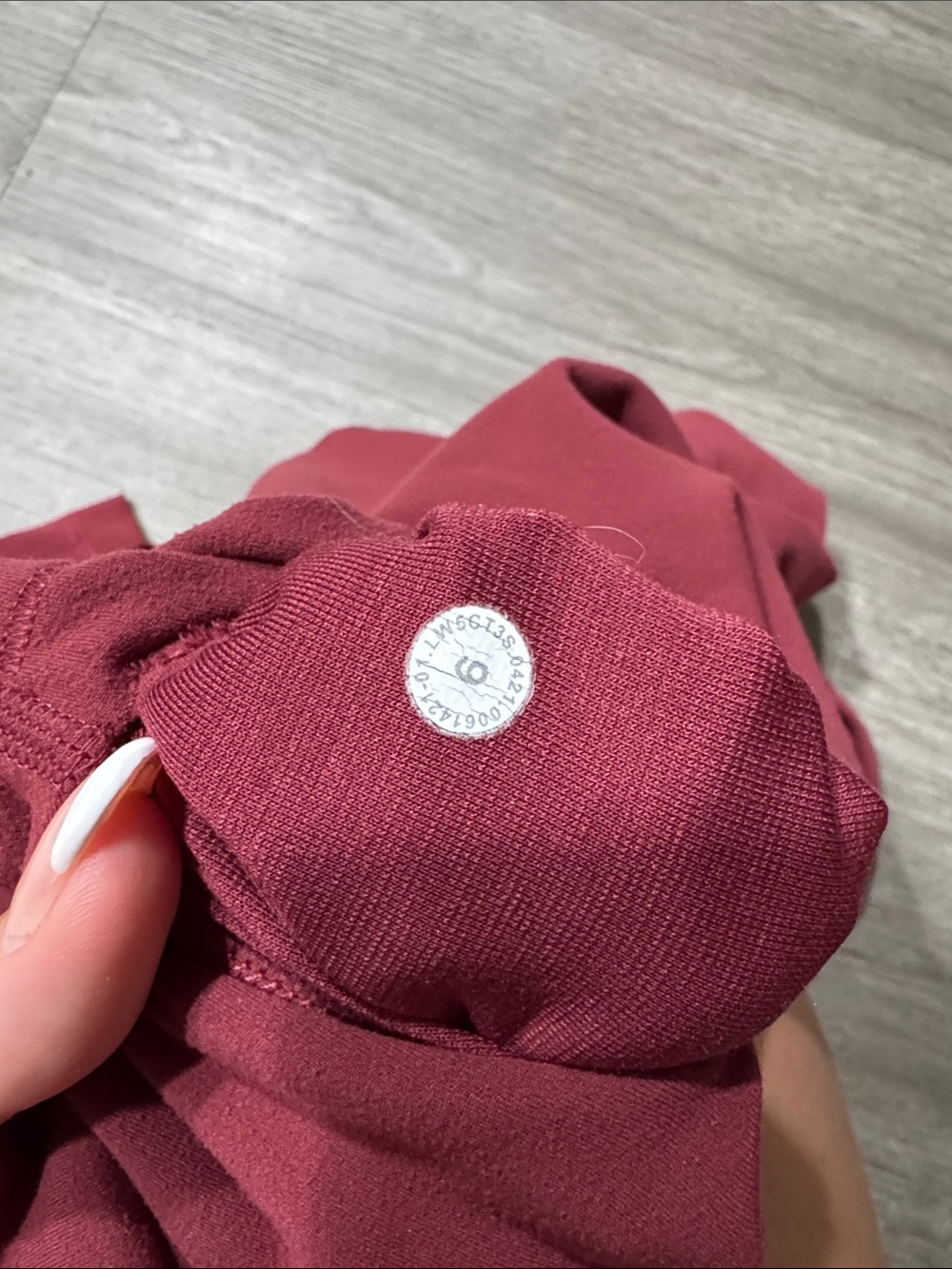 Lululemon Align High Rise Pant 25” Prep Red - Picture 7 of 7